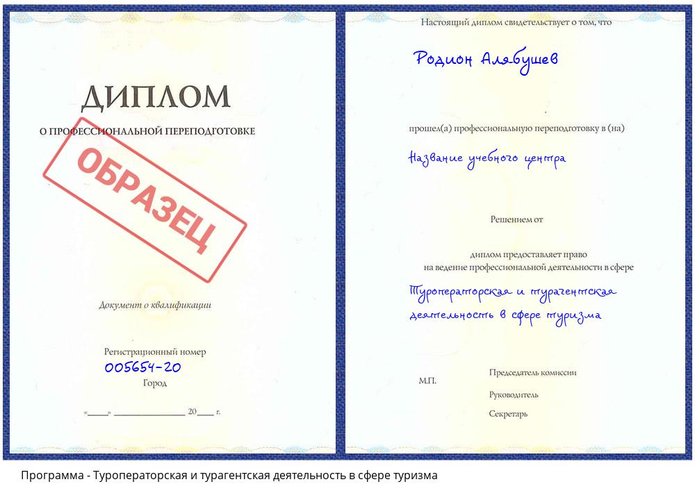 Туроператорская и турагентская деятельность в сфере туризма Новокузнецк